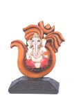 OM GANESHA IDOL - SMALL YELLOW